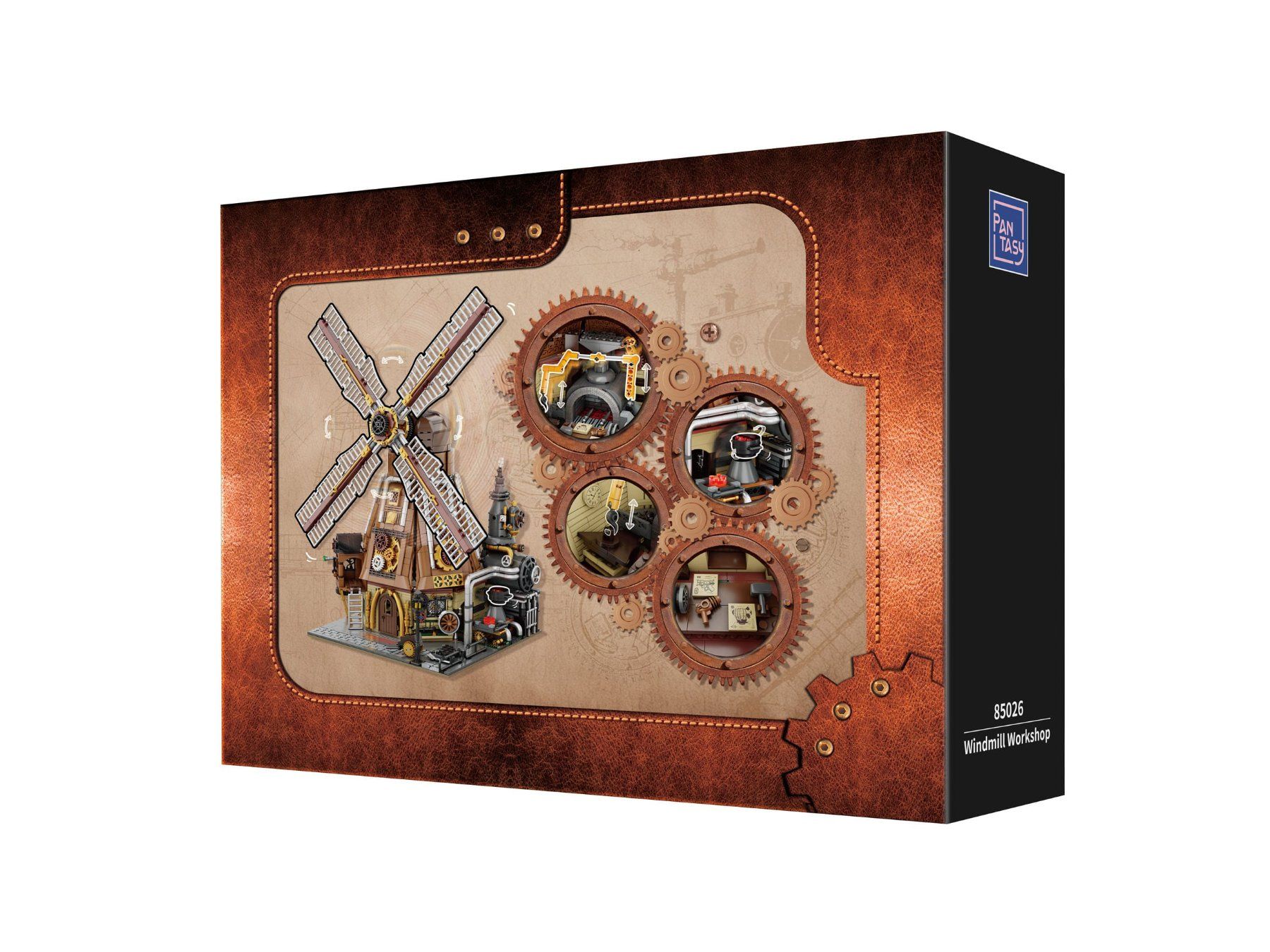 Lego Kit di costruzioni: Pantasy Jeu de construction Steampunk Windmill Workshop – Nuovo e nell'imballaggio originale da St-Imier venduto da ATTAKSHOP 5