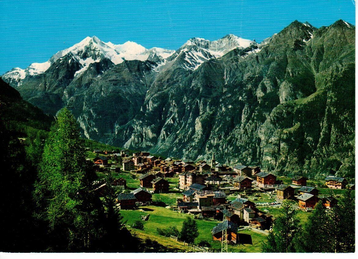 Cartoline postali: Grächen – Usato da Wolhusen venduto da Curver9