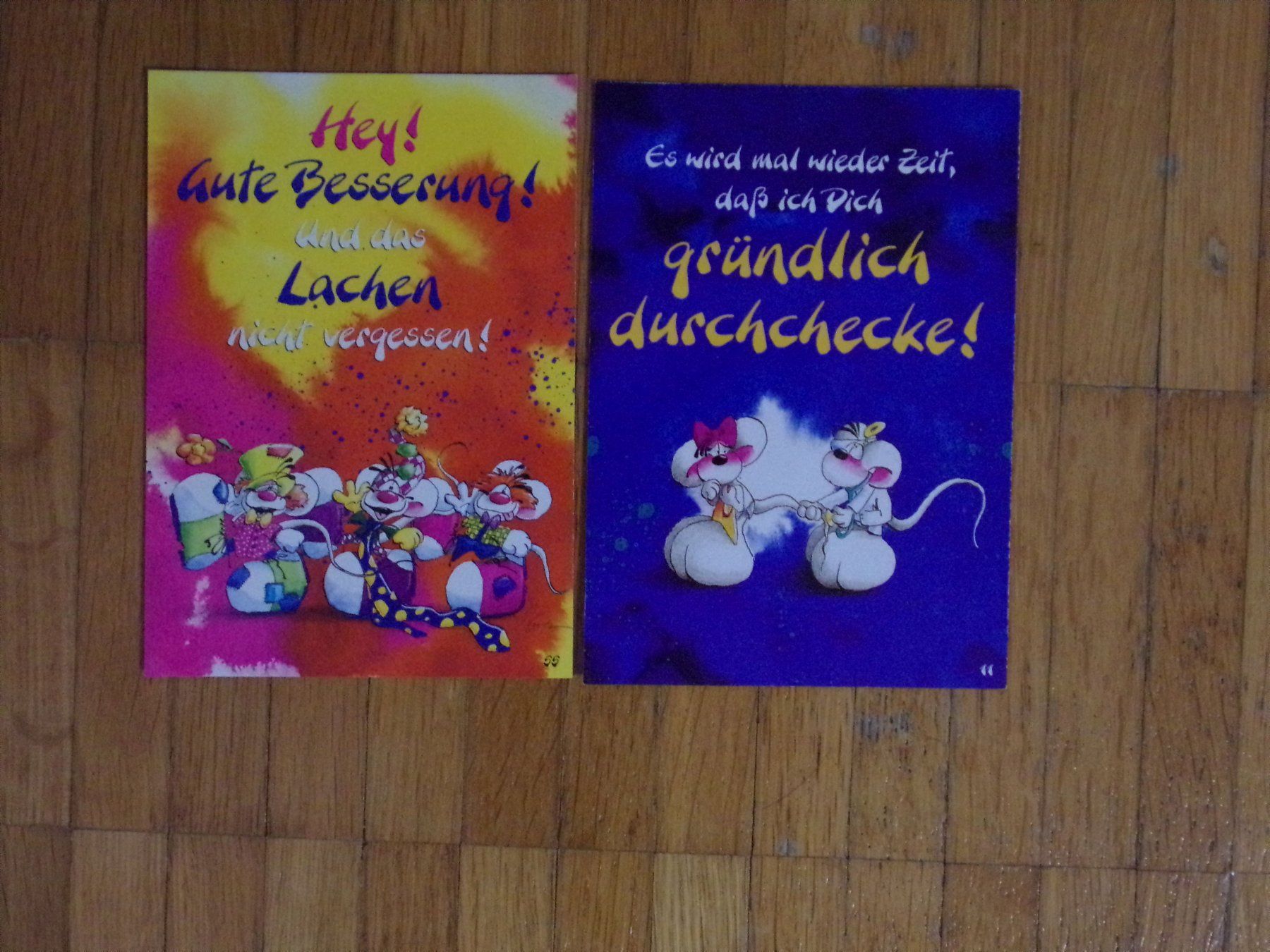 Cartoline postali: Diddl Postkarten   2 Stück     Set O18 – Usato da Winterthur venduto da Jessi_di