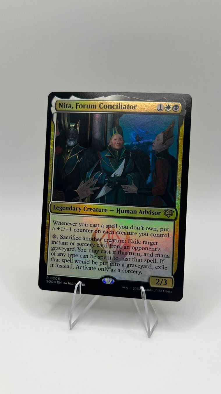 Magic The Gathering Carte collezionabili: Nita, Forum Conciliator Foil – Nuovo (secondo la descrizione) da Wilen b. Wollerau venduto da GarruksShop