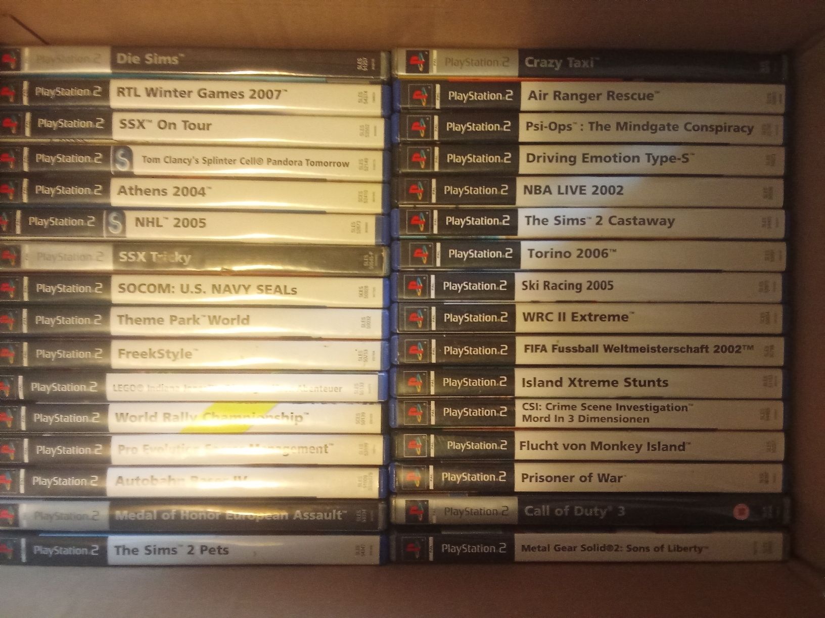 Sony Giochi: Playstation 2 Games sammlung Ps2 – Usato da Turbenthal venduto da fatalbeauty