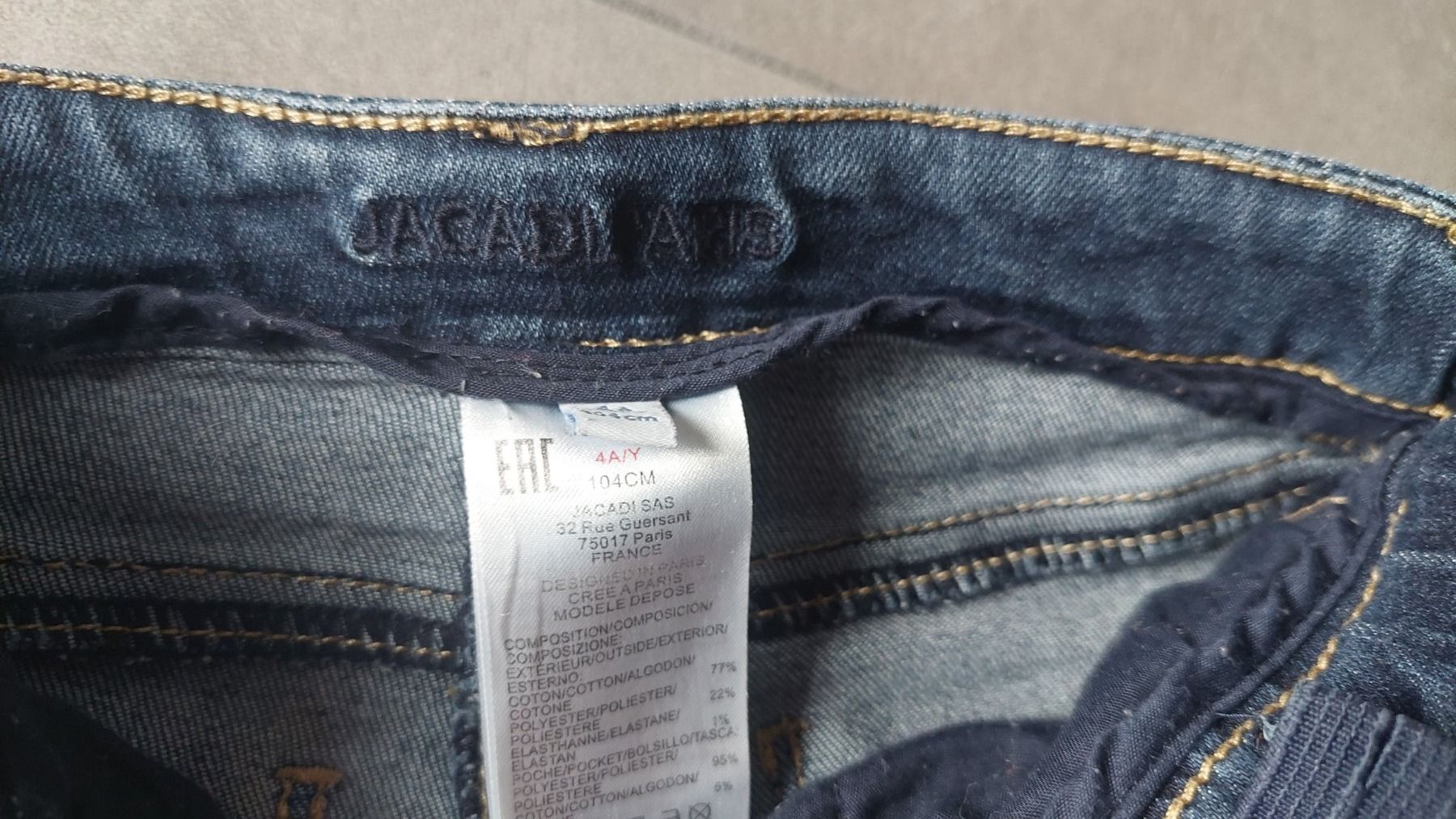 Jacadi Pantaloni: Mädchen Jeans von Jacadi Paris Grösse 104 – Usato da Wiesendangen venduto da troawus 1