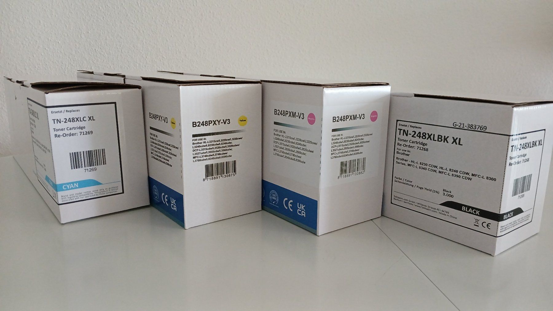 Brother Cartucce per stampanti & toner: Toner TN-248 Drittanbieter – Usato da Bassersdorf venduto da joh_y7mm