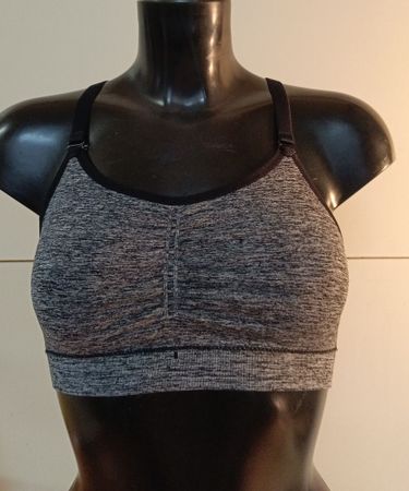 Sport BH Grau, von Skechers Gr. M (nov283)