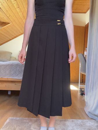 Jupe-culotte Zara noire élégante – Taille S