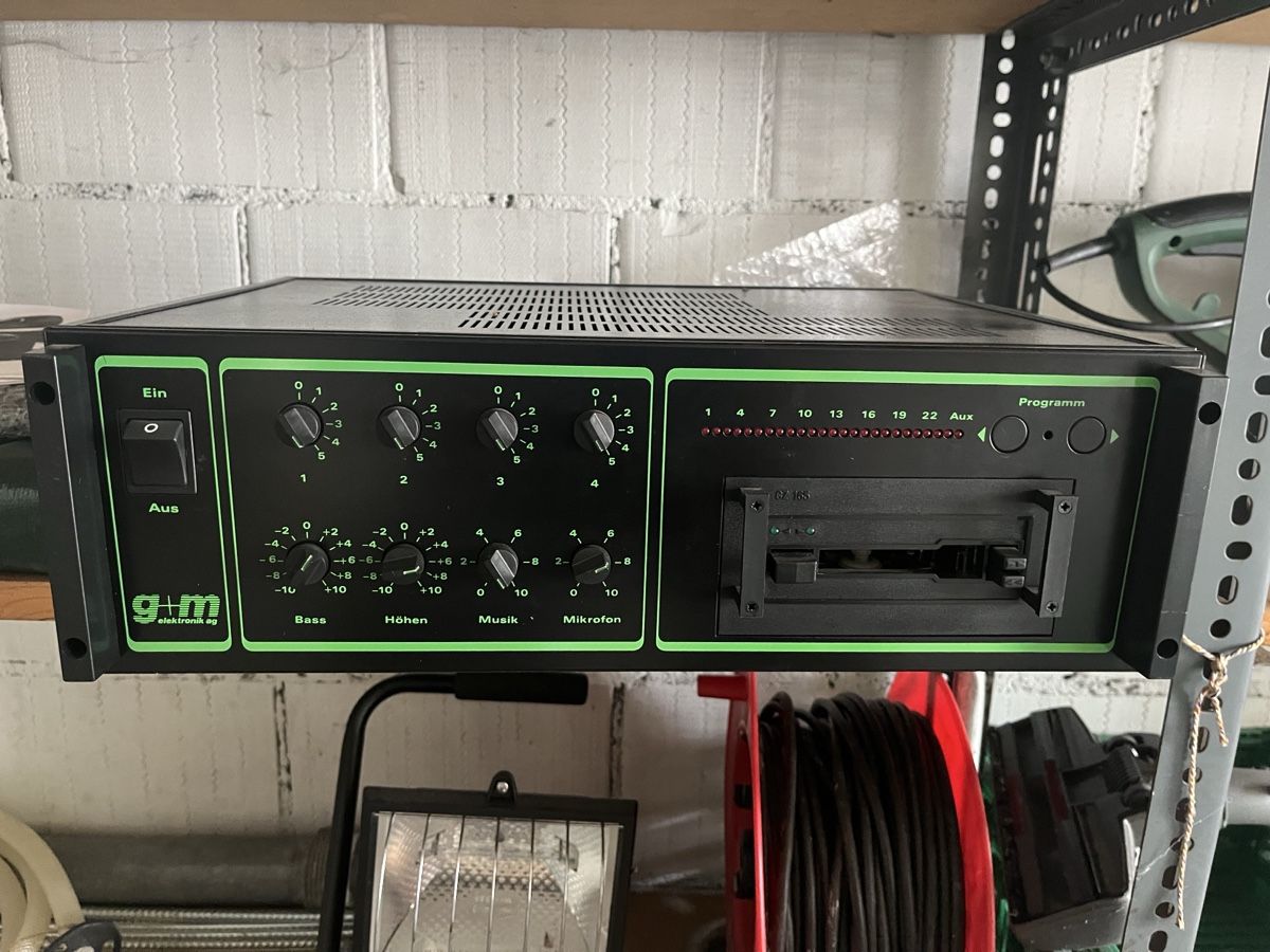 Mischpulte: G+M Elektronik Mischpult Programmierbar Gebraucht – Gebraucht aus Widnau von bogi012