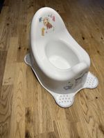 Kinder Töpfchen weiss mit Tiermotiven