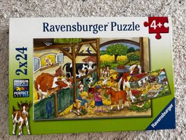 Ravensburger Puzzle - Farm - 2x24 PCS