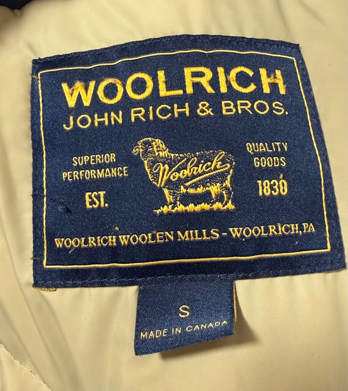 Woolrich Giacche: Woolrich Parka Jacke Grösse S – Usato da Baden venduto da Bannedbeans 2