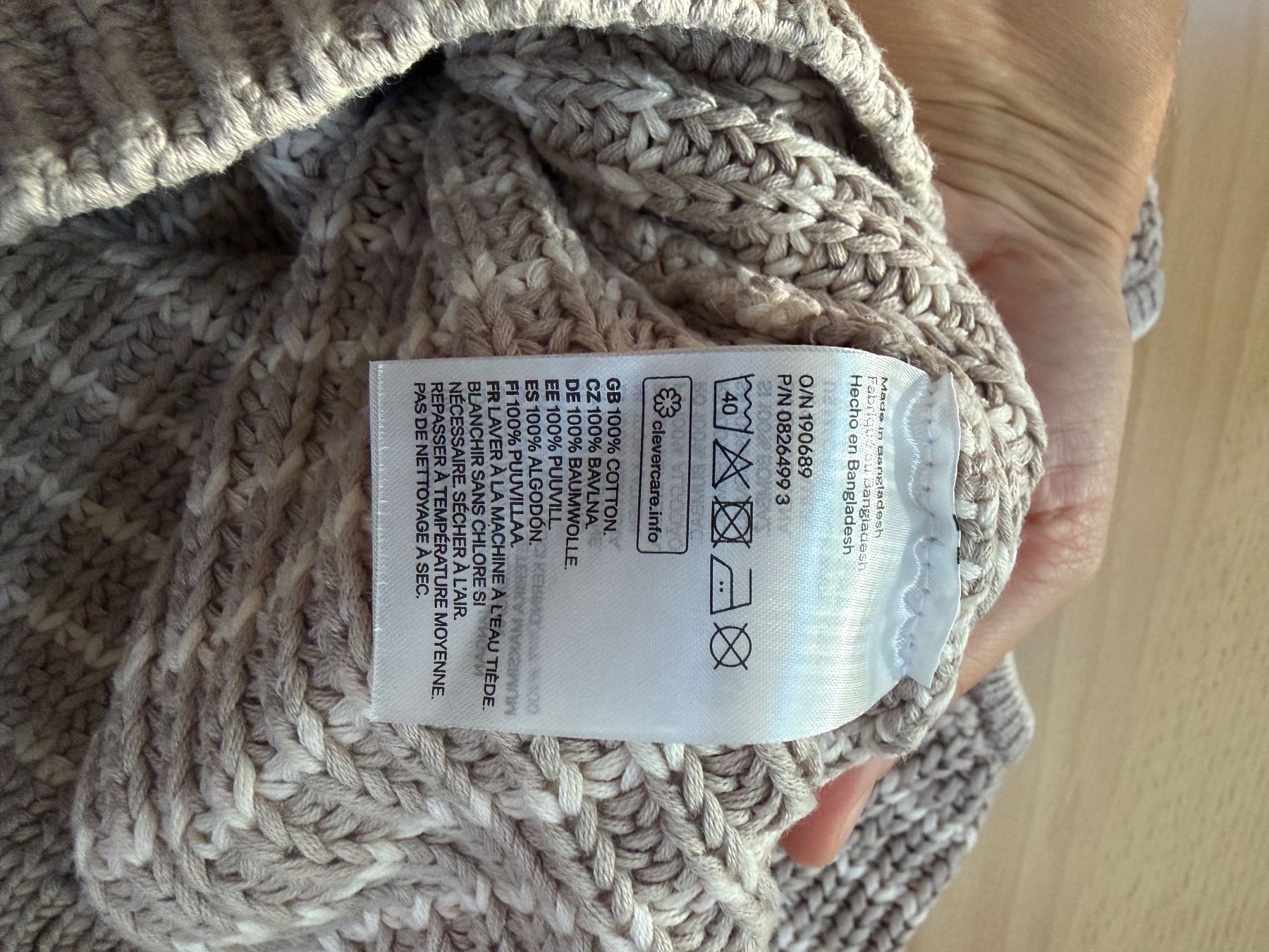 H&M Maglioni & Felpe: H&M - beige geringelter Pullover Kinder – Usato da Zürich venduto da laurapb 3