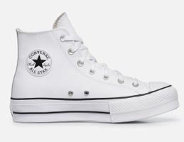 Neue!Converse Chuck Taylor All Star Lift Hi Weiss Leder