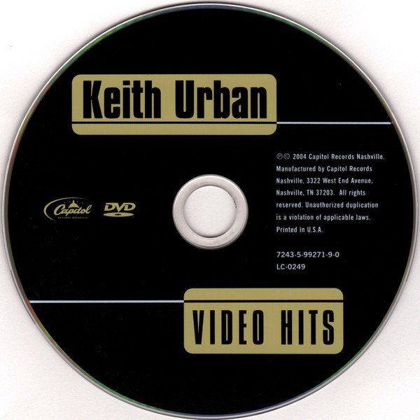 Tutti i DVDs: Keith Urban – Video Hits – Usato da Brittnau venduto da Zibu 2