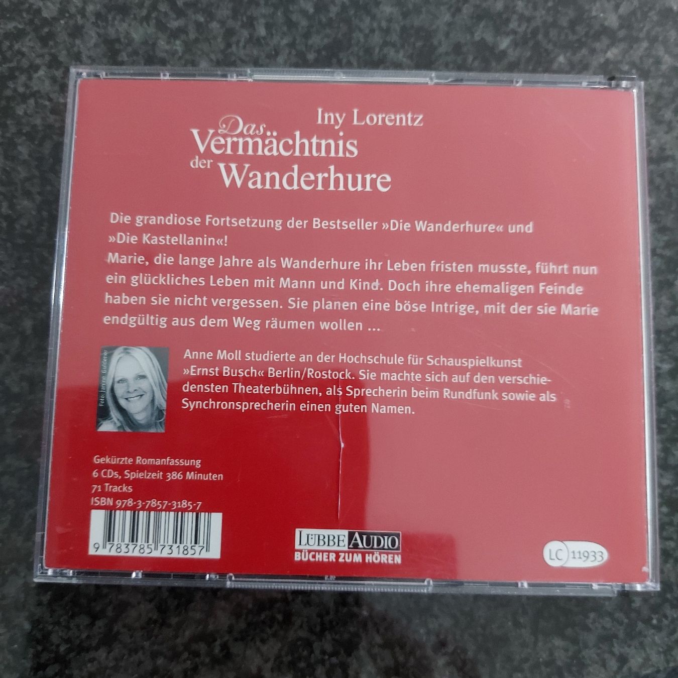 Audiolibri: Iny Lorentz Das Vermächtnis der Wanderhure 6 CD's – Usato da Trimbach venduto da Shanja99 1