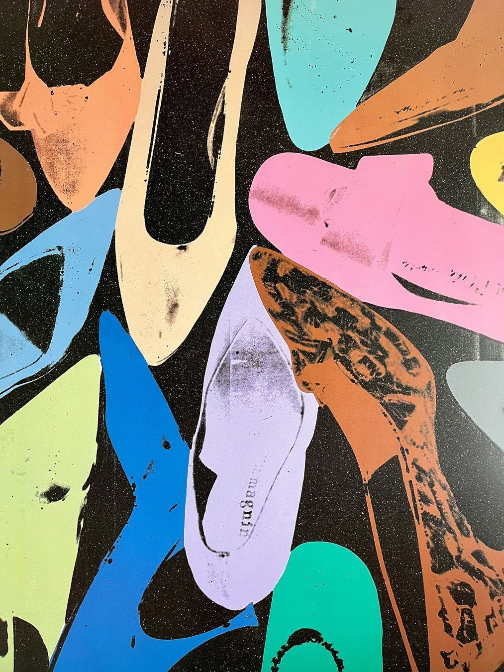 Grafica & Litografie: Andy Warhol, Diamond Dust Shoes Offsetlithographie, te Neues – Usato da Wettingen venduto da Bonanza69 1