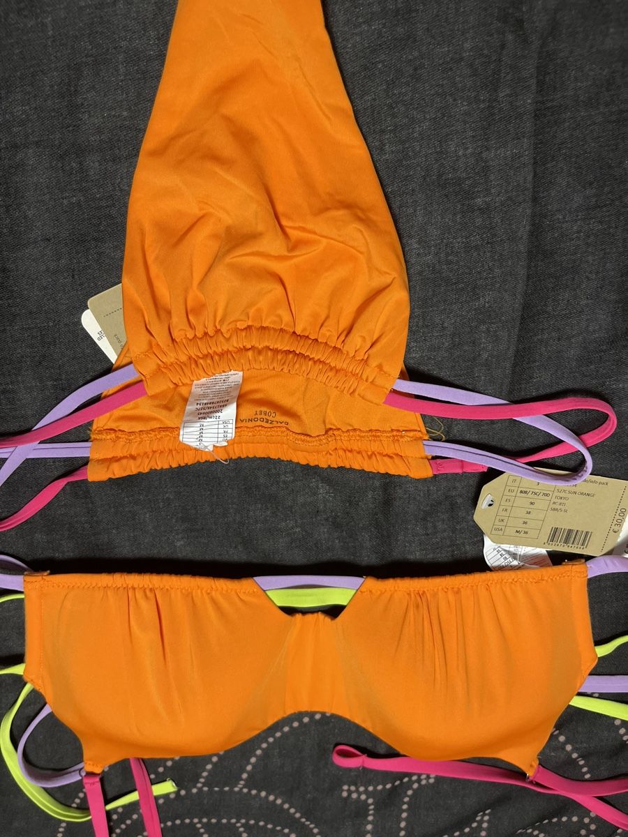 Tezenis Costumi da bagno & Bikini: Tezenis super  bikini costume da bagno con strisce – Nuovo e nell'imballaggio originale da Gordevio venduto da LanaZimm 1