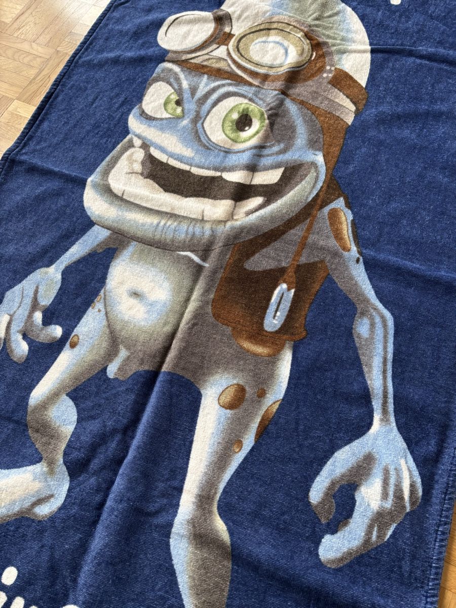 Teli da bagno: NEU** Crazy Frog Badetuch - 70x145cm – Nuovo e nell'imballaggio originale da Jona venduto da Sid100 4