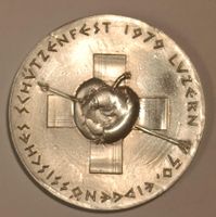 Hans Erni Schützenfest Luzern 1979 Silber ab 1 Fr. !!
