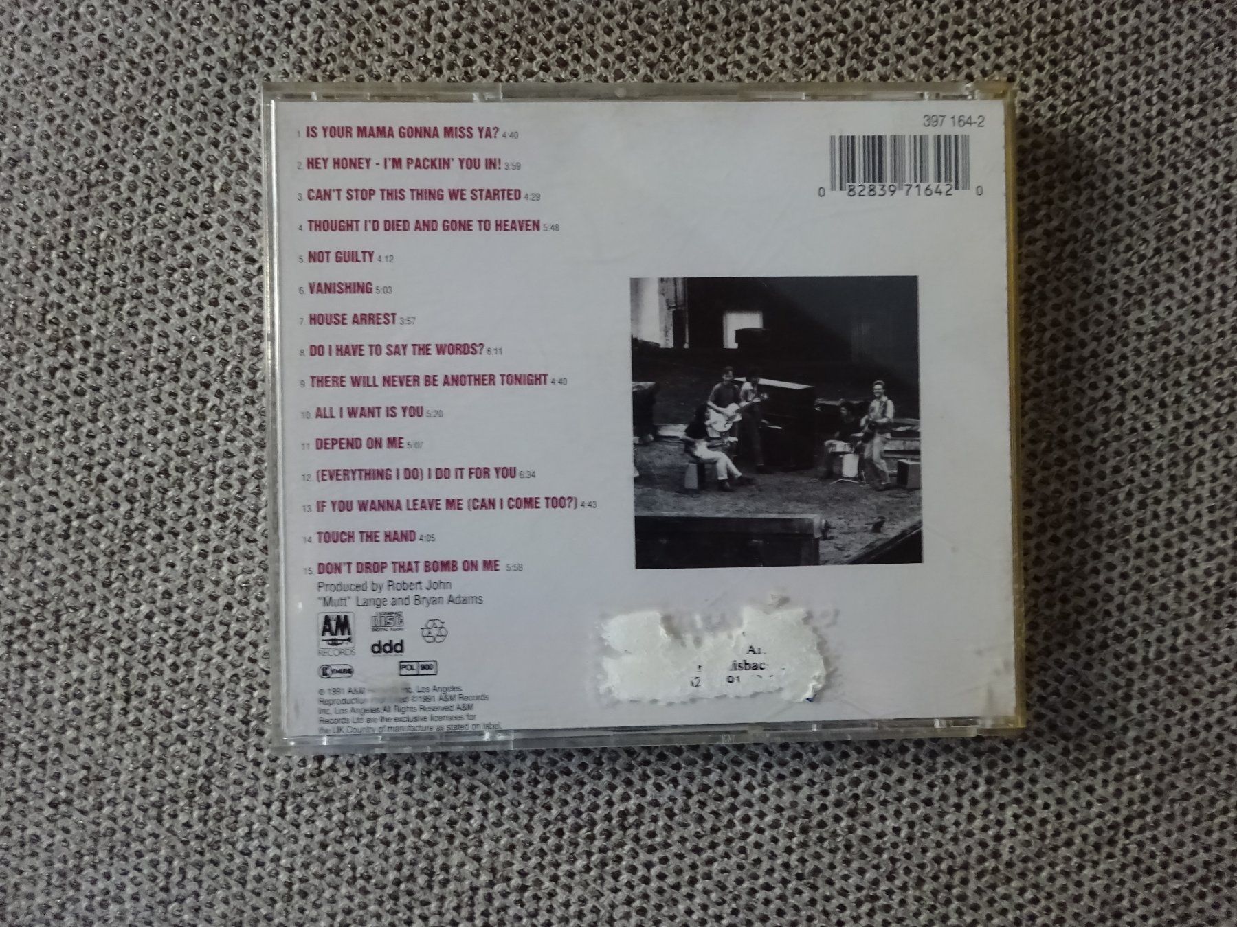 CD: Waking Up The Neighbours/Bryan Adams – Nuovo (secondo la descrizione) da Rothrist venduto da Mistery1 1