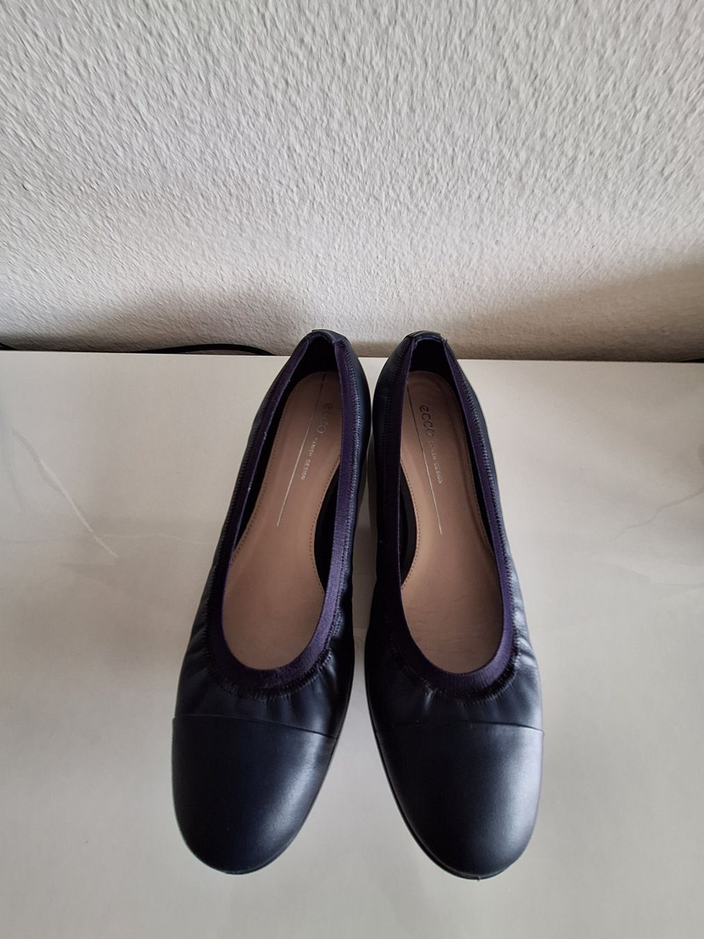 Ecco Damenschuhe: Ecco Ballerinas Dunkelblau, Grösse 39, NEU – Neu (gemäss Beschreibung) aus Worb von nfsolutions 1