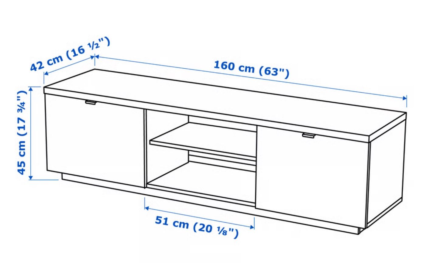 Ikea Meubles TV: TV-Möbel, weiss, gebraucht – D'occasion à Rorschach par man_f27t 4