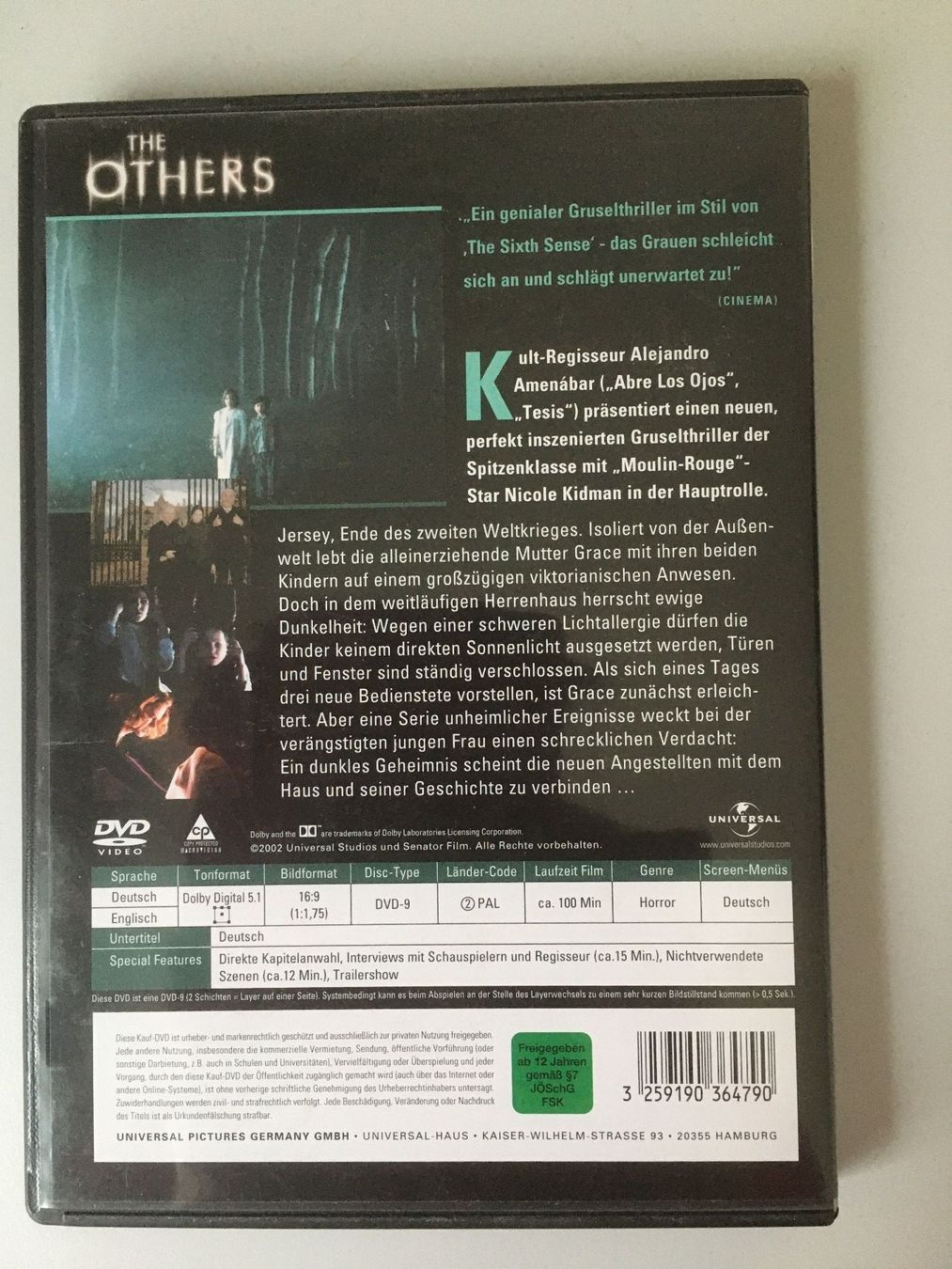 Tutti i DVDs: the others – Usato da Oberurnen venduto da Numi2000 1