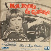ANDRÉE WALSER - MON PERMIS DE CONDUIRE