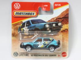 Matchbox 1990 VW Golf Country