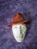 HUMPHREY BOGART / Keramik Vintage ca. 23cm