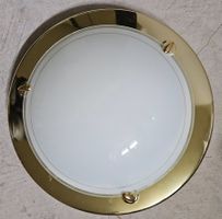 Messing Deckenlampe, vintage Stil, Durchmesser 30cm