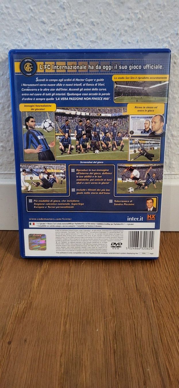 Sony Giochi: PS 2 - Club Football Inter 1908 – Usato da Münsingen venduto da DigitaleSpielecke 1