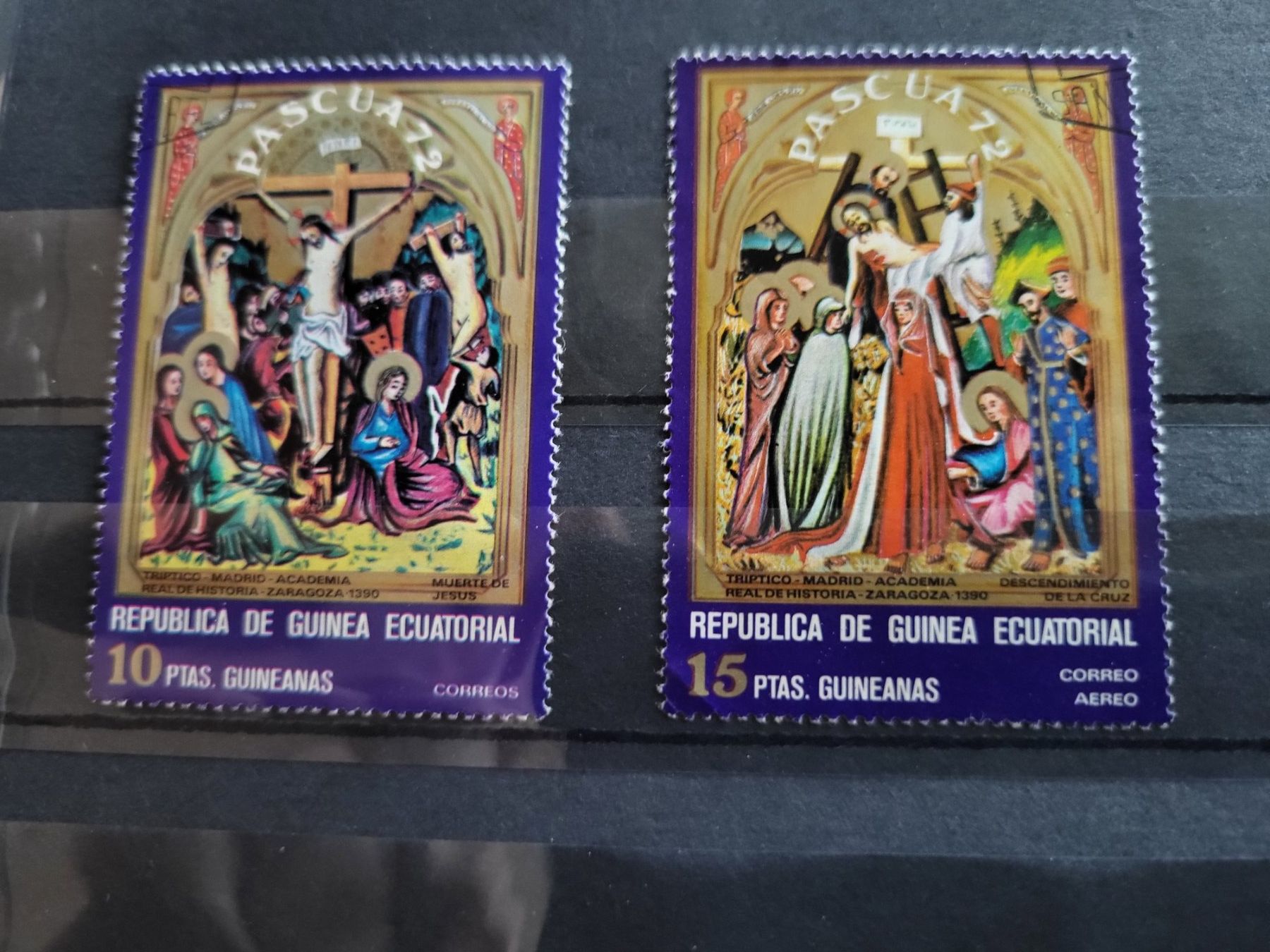 Tutti i francobolli: Aequatorial Guinea Lot 15 Briefmarken – Usato da Rümlang venduto da Turrin 4