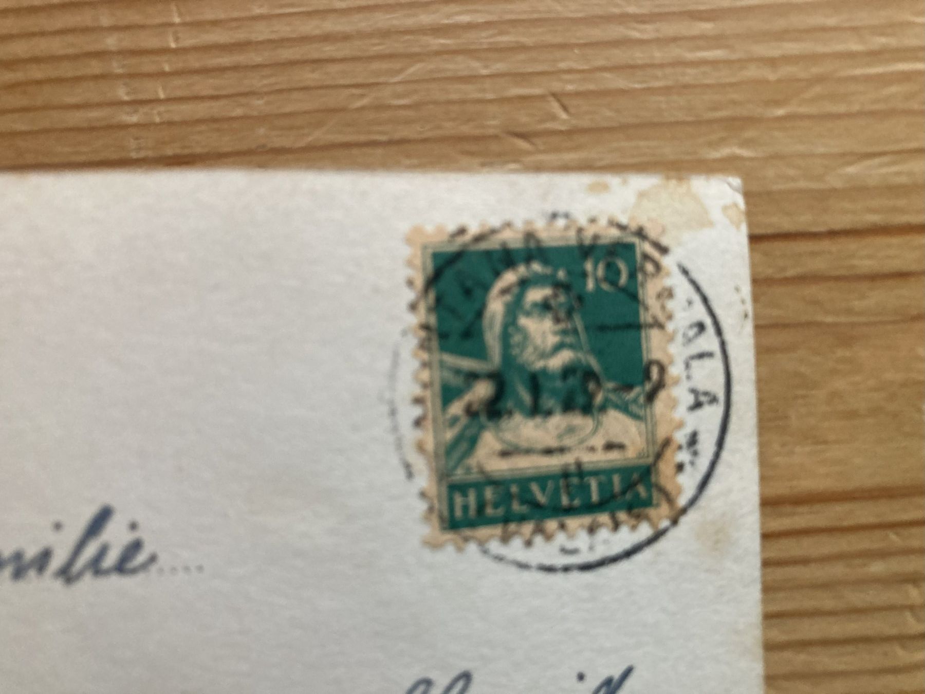 Cartoline postali: Montana - Vermala  - AK 1929 – Usato da Oberuzwil venduto da Henri09 1