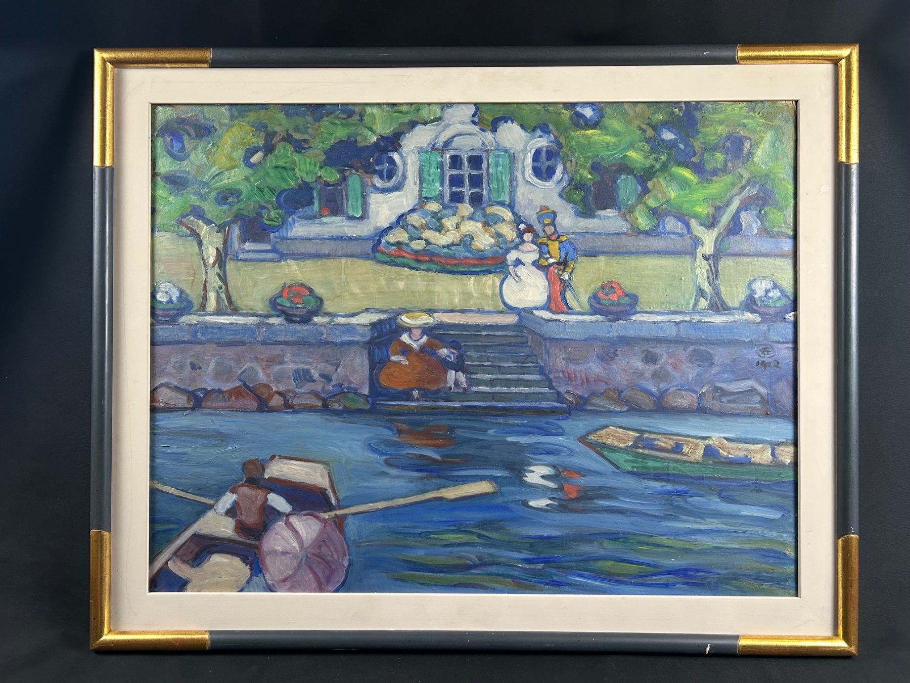 Dipinti: Alexandre Cingria "ohne Titel" 1912 – Usato da Eschenbach LU venduto da rog_y5bx