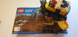 Lego City Bagger und Transportwagen