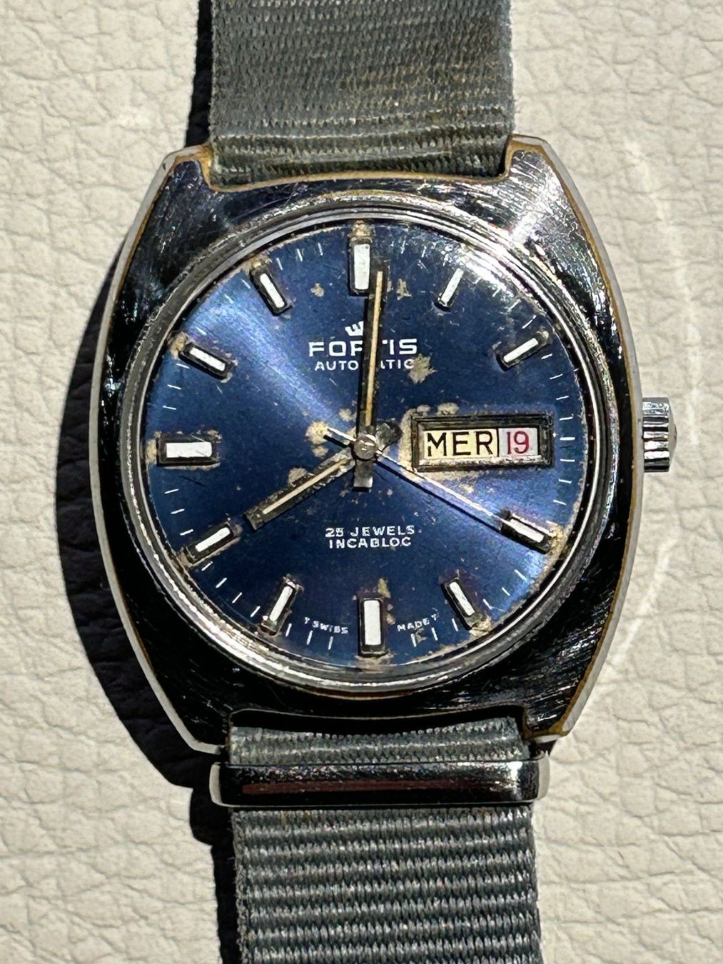 Fortis Montres: Fortis Automatique Incabloc – D'occasion à Basel par arm_gf7p