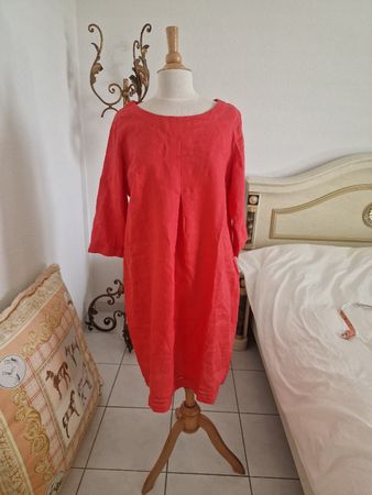 Leinen Kleid Clarina gr. 42 neue