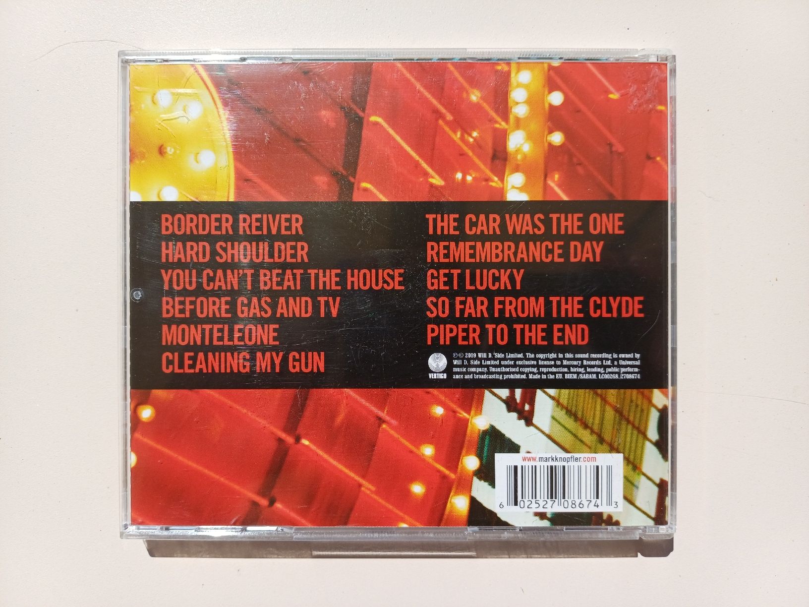 CD: Mark Knopfler "Get Lucky" CD – Usato da Begnins venduto da Drastic-Sound 1