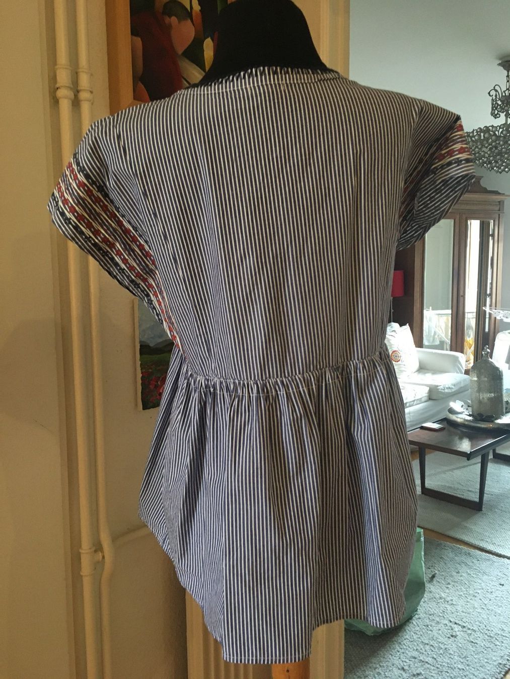Camicette: Lovely boho chic cotton shirt new – Nuovo (secondo la descrizione) da Genève venduto da lailas_things 2