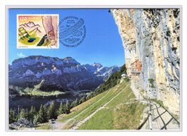Sehenswürdigkeiten 2025 (Box2) Alpstein Aescher Berge FDC