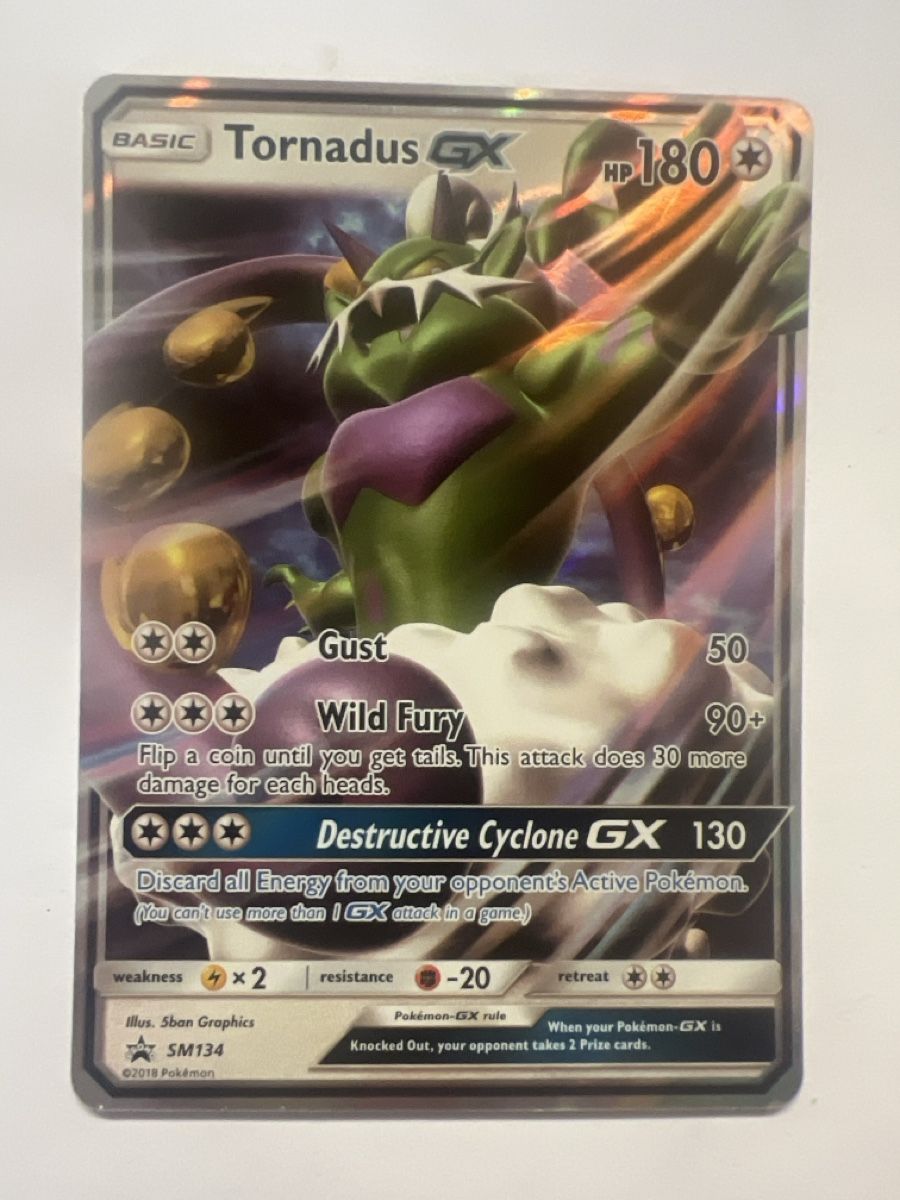 Pokémon Carte collezionabili: Tornadus GX Pokémon  – Usato da Frauenfeld venduto da mwguv