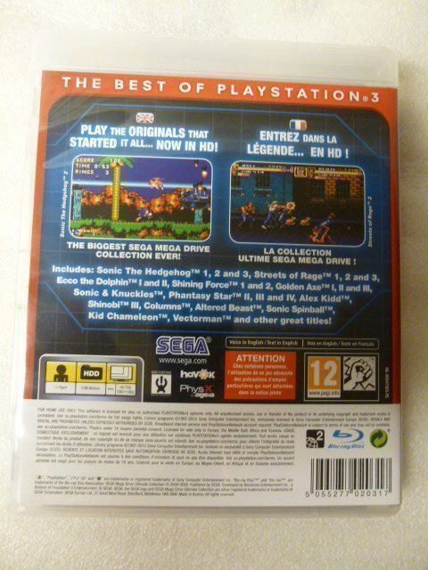 Sony Giochi: Ultimate Collection 40 Classic SEGA - Game Playstation 3 – Usato da Pambio Noranco venduto da Pol69 2