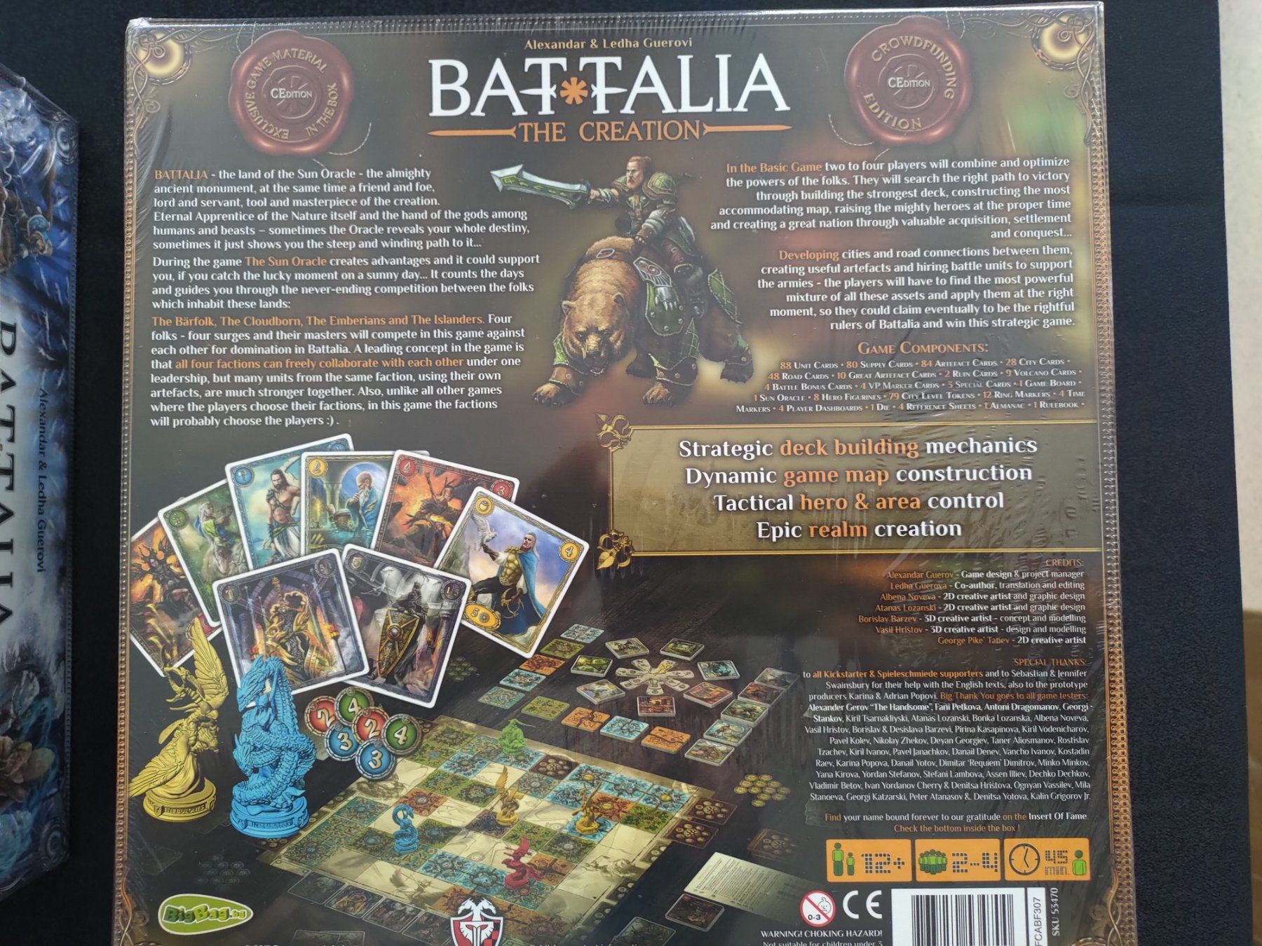 Spiele: Battalia Kickstarter Brettspiel – Neu und originalverpackt aus Winterthur von Tzen 1