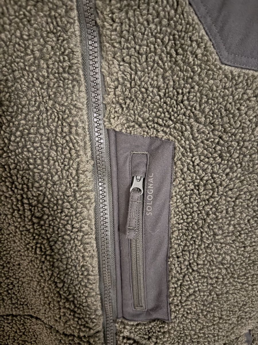 Decathlon Vestes: Giacca pile con cappuccio verde taglia L – Neuf (Voir description) à Zürich par ern_5jv6 1