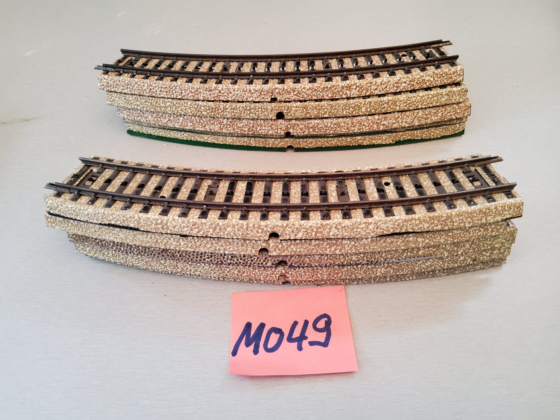 Märklin Modellini di ferrovie: 20 Märklin M-Gleise gebogen H0 – Usato da Grüningen venduto da VENOM59 1