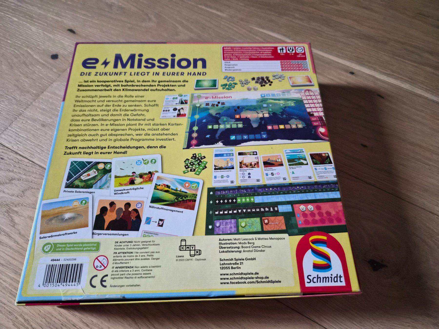 Giochi: e-Mission Brettspiel – Usato da Bachs venduto da Schmar293 1