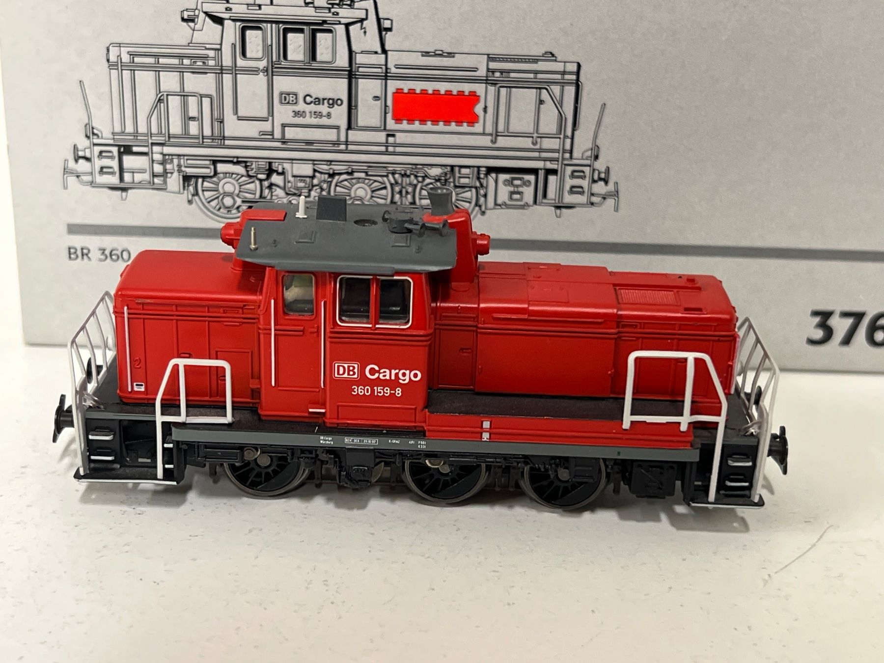 Märklin Modellini di ferrovie: Märklin 37649  V 60, BR 360 digital – Nuovo (secondo la descrizione) da Neuenhof venduto da ludovicco 1