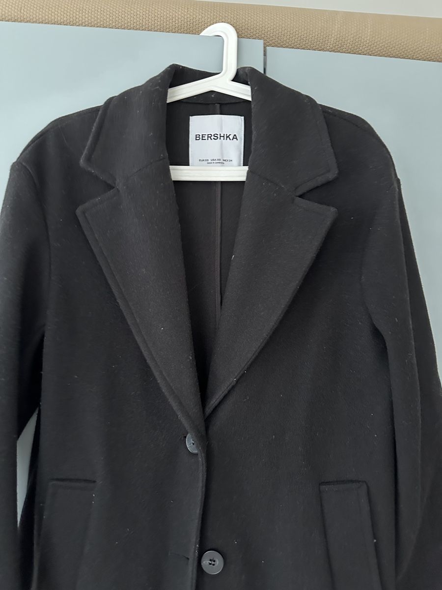 Bershka Cappotti: Bershka Mantel schwarz Grösse XS – Usato da Perlen venduto da H.Spa 1