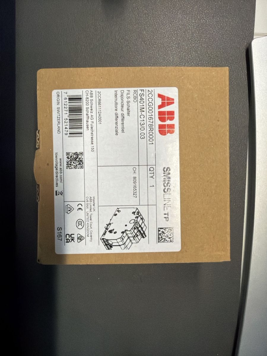ABB Interruttori: ABB Swissline FS401M / C13 30mA – Nuovo (secondo la descrizione) da Opfikon venduto da emi_6