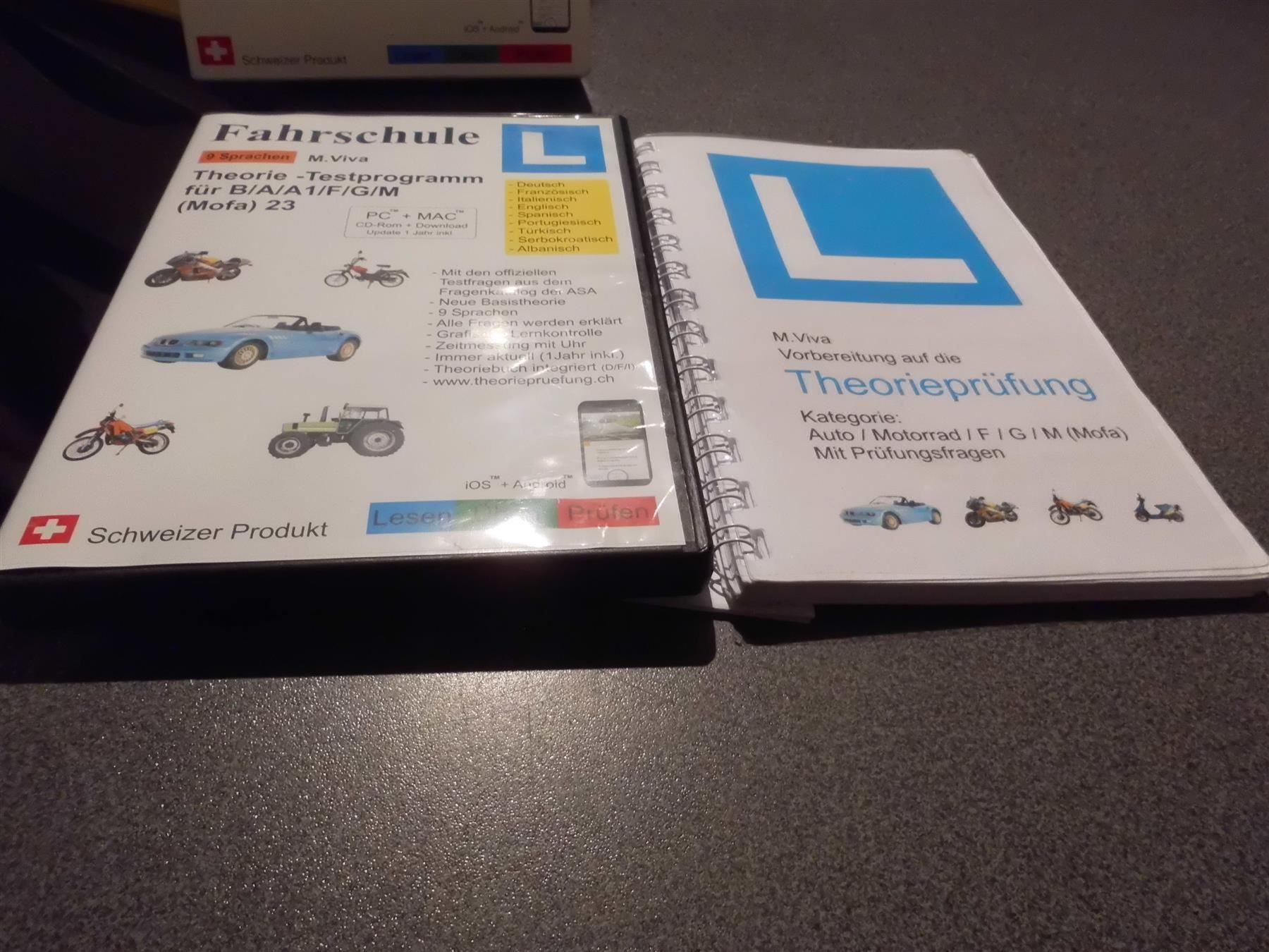 Software: Fahrschule L, Theorie-Testprogramm für F – Usato da Zürich venduto da abraxas1291 1