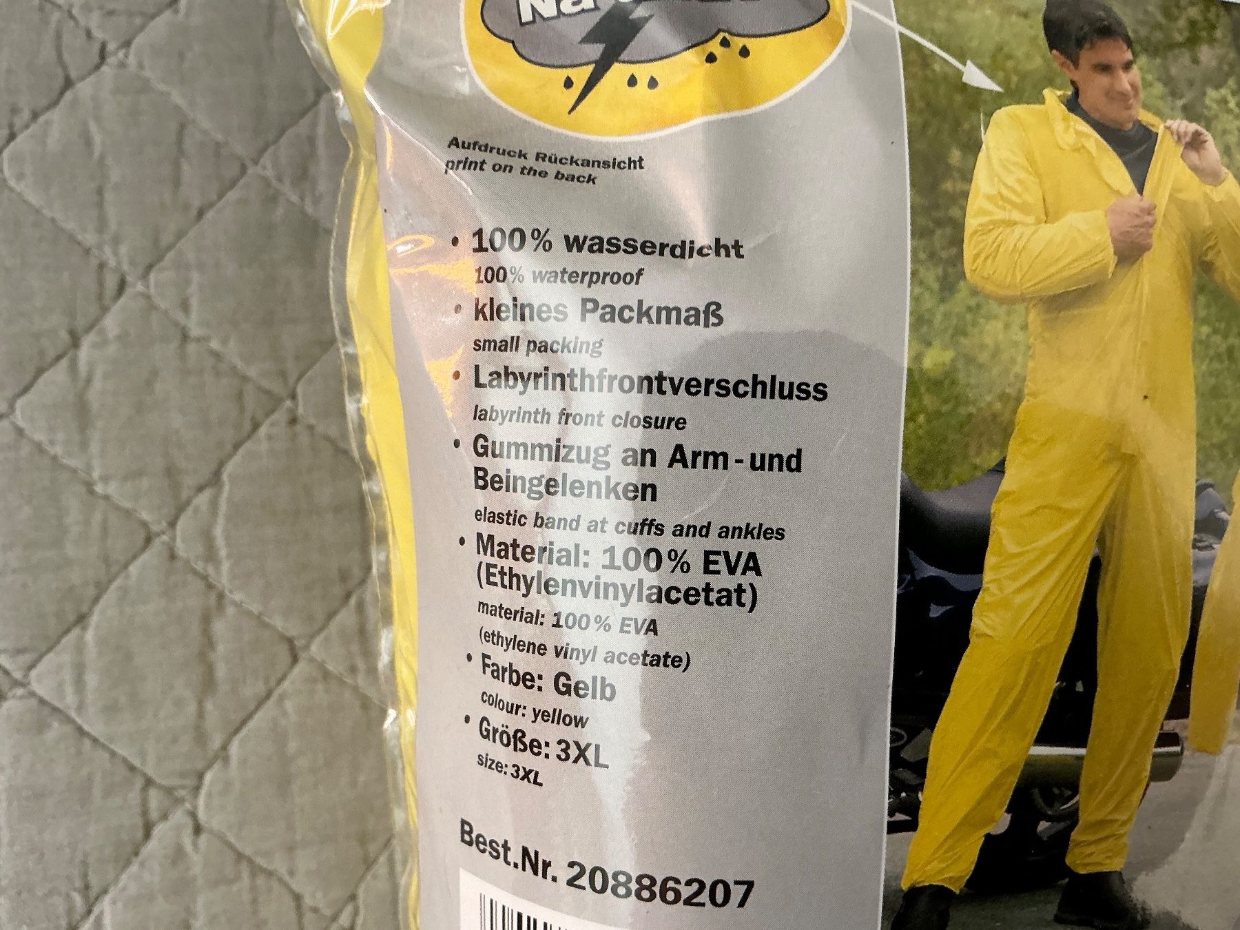 Anzüge: regenkombi motorrad – Neu und originalverpackt aus Kerzers von MarianneRamseier 1